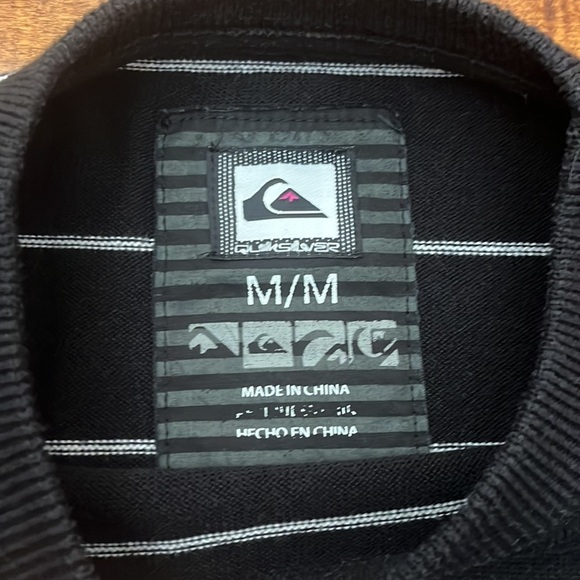 QuickSilver Mens Striped Sweater Size M - Picture 4 of 8